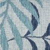 image:imageNourison Home Garden Oasis Green Ivory 6 x 9 Area Rug  Easy Clean Non Shedding Bed Room Living Room Dining Room Kitchen 6 x 9Blue