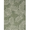 image:imageNourison Home Garden Oasis Green Ivory 6 x 9 Area Rug  Easy Clean Non Shedding Bed Room Living Room Dining Room Kitchen 6 x 9Green Ivory