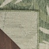 image:imageNourison Home Garden Oasis Green Ivory 6 x 9 Area Rug  Easy Clean Non Shedding Bed Room Living Room Dining Room Kitchen 6 x 9Green Ivory