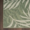 image:imageNourison Home Garden Oasis Green Ivory 6 x 9 Area Rug  Easy Clean Non Shedding Bed Room Living Room Dining Room Kitchen 6 x 9Green Ivory