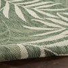 image:imageNourison Home Garden Oasis Green Ivory 6 x 9 Area Rug  Easy Clean Non Shedding Bed Room Living Room Dining Room Kitchen 6 x 9Green Ivory