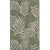 image:imageNourison Home Garden Oasis Green Ivory 6 x 9 Area Rug  Easy Clean Non Shedding Bed Room Living Room Dining Room Kitchen 6 x 9Green Ivory
