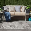 image:imageNourison Home Garden Oasis Green Ivory 6 x 9 Area Rug  Easy Clean Non Shedding Bed Room Living Room Dining Room Kitchen 6 x 9Grey