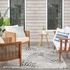 image:imageNourison Home Garden Oasis Green Ivory 6 x 9 Area Rug  Easy Clean Non Shedding Bed Room Living Room Dining Room Kitchen 6 x 9Grey