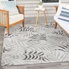 image:imageNourison Home Garden Oasis Green Ivory 6 x 9 Area Rug  Easy Clean Non Shedding Bed Room Living Room Dining Room Kitchen 6 x 9Grey