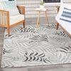 image:imageNourison Home Garden Oasis Green Ivory 6 x 9 Area Rug  Easy Clean Non Shedding Bed Room Living Room Dining Room Kitchen 6 x 9Grey