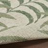 image:imageNourison Home Garden Oasis Green Ivory 6 x 9 Area Rug  Easy Clean Non Shedding Bed Room Living Room Dining Room Kitchen 6 x 9Ivory Green