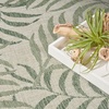 image:imageNourison Home Garden Oasis Green Ivory 6 x 9 Area Rug  Easy Clean Non Shedding Bed Room Living Room Dining Room Kitchen 6 x 9Ivory Green