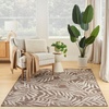 image:imageNourison Home Garden Oasis Green Ivory 6 x 9 Area Rug  Easy Clean Non Shedding Bed Room Living Room Dining Room Kitchen 6 x 9Mocha