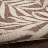 image:imageNourison Home Garden Oasis Green Ivory 6 x 9 Area Rug  Easy Clean Non Shedding Bed Room Living Room Dining Room Kitchen 6 x 9Mocha