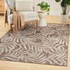 image:imageNourison Home Garden Oasis Green Ivory 6 x 9 Area Rug  Easy Clean Non Shedding Bed Room Living Room Dining Room Kitchen 6 x 9Mocha