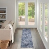 image:imageNourison Home Garden Oasis Green Ivory 6 x 9 Area Rug  Easy Clean Non Shedding Bed Room Living Room Dining Room Kitchen 6 x 9Navy