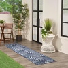 image:imageNourison Home Garden Oasis Green Ivory 6 x 9 Area Rug  Easy Clean Non Shedding Bed Room Living Room Dining Room Kitchen 6 x 9Navy