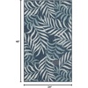 image:imageNourison Home Garden Oasis Green Ivory 6 x 9 Area Rug  Easy Clean Non Shedding Bed Room Living Room Dining Room Kitchen 6 x 9Navy