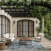 image:imageNourison Home Garden Oasis Green Ivory 6 x 9 Area Rug  Easy Clean Non Shedding Bed Room Living Room Dining Room Kitchen 6 x 9Navy