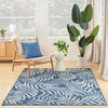 image:imageNourison Home Garden Oasis Green Ivory 6 x 9 Area Rug  Easy Clean Non Shedding Bed Room Living Room Dining Room Kitchen 6 x 9Navy