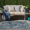 image:imageNourison Home Garden Oasis Green Ivory 6 x 9 Area Rug  Easy Clean Non Shedding Bed Room Living Room Dining Room Kitchen 6 x 9Navy
