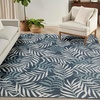 image:imageNourison Home Garden Oasis Green Ivory 6 x 9 Area Rug  Easy Clean Non Shedding Bed Room Living Room Dining Room Kitchen 6 x 9Navy