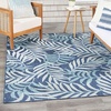 image:imageNourison Home Garden Oasis Green Ivory 6 x 9 Area Rug  Easy Clean Non Shedding Bed Room Living Room Dining Room Kitchen 6 x 9Navy