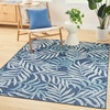 image:imageNourison Home Garden Oasis Green Ivory 6 x 9 Area Rug  Easy Clean Non Shedding Bed Room Living Room Dining Room Kitchen 6 x 9Navy