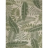 image:imageNourison Home Garden Oasis Ivory Green 8 x 10 Area Rug  Easy Clean Non Shedding Bed Room Living Room Dining Room Kitchen 8 x 10