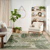 image:imageNourison Home Garden Oasis Ivory Green 8 x 10 Area Rug  Easy Clean Non Shedding Bed Room Living Room Dining Room Kitchen 8 x 10