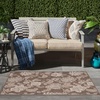 image:imageNourison Home Garden Oasis Mocha 3 x 5 Area Rug  Easy Clean Non Shedding Bed Room Living Room Dining Room Kitchen 3 x 5Mocha