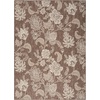 image:imageNourison Home Garden Oasis Mocha 3 x 5 Area Rug  Easy Clean Non Shedding Bed Room Living Room Dining Room Kitchen 3 x 5Mocha