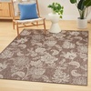 image:imageNourison Home Garden Oasis Mocha 3 x 5 Area Rug  Easy Clean Non Shedding Bed Room Living Room Dining Room Kitchen 3 x 5Mocha