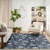 image:imageNourison Home Garden Oasis Mocha 3 x 5 Area Rug  Easy Clean Non Shedding Bed Room Living Room Dining Room Kitchen 3 x 5Navy