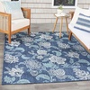 image:imageNourison Home Garden Oasis Mocha 3 x 5 Area Rug  Easy Clean Non Shedding Bed Room Living Room Dining Room Kitchen 3 x 5Navy