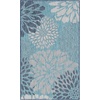 image:imageNourison Home Garden Oasis Navy 2 x 4 Area Rug  Easy Clean Non Shedding Bed Room Living Room Dining Room Kitchen 2 x 4Navy
