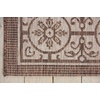 image:imageNourison Home Garden Party IndoorOutdoor Ivory Blue 53 x round Area Rug Easy Cleaning Non Shedding Bed Room Living Room Dining Room Deck Backyard Patio 5 RoundNatural