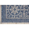 image:imageNourison Home Garden Party IndoorOutdoor Ivory Blue 53 x round Area Rug Easy Cleaning Non Shedding Bed Room Living Room Dining Room Deck Backyard Patio 5 RoundDenim