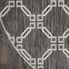 image:imageNourison Home Garden Party Ivory Blue 710 x Round Area Rug Traditional Trellis Bed Room Living Room Dining Room Kitchen Easy Clean Non Shedding 8 RoundCharcoal
