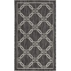 image:imageNourison Home Garden Party Ivory Blue 710 x Round Area Rug Traditional Trellis Bed Room Living Room Dining Room Kitchen Easy Clean Non Shedding 8 RoundCharcoal
