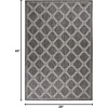 image:imageNourison Home Garden Party Ivory Blue 710 x Round Area Rug Traditional Trellis Bed Room Living Room Dining Room Kitchen Easy Clean Non Shedding 8 RoundIvory Blue