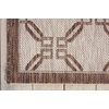 image:imageNourison Home Garden Party Ivory Blue 710 x Round Area Rug Traditional Trellis Bed Room Living Room Dining Room Kitchen Easy Clean Non Shedding 8 RoundNatural