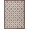 image:imageNourison Home Garden Party Ivory Blue 710 x Round Area Rug Traditional Trellis Bed Room Living Room Dining Room Kitchen Easy Clean Non Shedding 8 RoundNatural