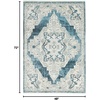 image:imageNourison Home Geneva BlueGrey 4 x 6 Area Rug Traditional French Country Easy Cleaning Non Shedding Bed Room Living Room Dining Room Kitchen 4 x 6BlueGrey