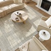 image:imageNourison Home Gentle Framework Beige 6 x 9 Area Rug  Easy Clean Non Shedding Bed Room Living Room Dining Room Kitchen 6 x 9Sage