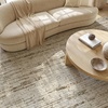 image:imageNourison Home Gentle Framework Grey 6 x 9 Area Rug  Easy Clean Non Shedding Bed Room Living Room Dining Room Kitchen 6 x 9Mocha
