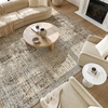image:imageNourison Home Gentle Framework Mocha 6 x 9 Area Rug  Easy Clean Non Shedding Bed Room Living Room Dining Room Kitchen 6 x 9Mocha