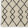 image:imageNourison Home Geometric Shag IvoryCharcoal 22 x 39 Area Rug  Easy Clean Non Shedding Bed Room Living Room Dining Room Kitchen 2 x 4