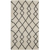 image:imageNourison Home Geometric Shag IvoryCharcoal 22 x 39 Area Rug  Easy Clean Non Shedding Bed Room Living Room Dining Room Kitchen 2 x 4