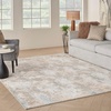image:imageNourison Home Glam Abstract TaupeMulti 53 x 73 Area Rug Easy Cleaning Non Shedding Bed Room Living Room Dining Room Kitchen 5x7TaupeMulti