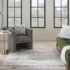 image:imageNourison Home Glam Cream Grey 710 x 910 Area Rug  Easy Clean Non Shedding Bed Room Living Room Dining Room Kitchen 8 x 10Cream Grey