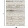 image:imageNourison Home Glam Cream Grey 710 x 910 Area Rug  Easy Clean Non Shedding Bed Room Living Room Dining Room Kitchen 8 x 10Cream Grey