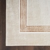 image:imageNourison Home Glam Ivory Cream 710 x 910 Area Rug  Easy Clean Non Shedding Bed Room Living Room Dining Room Kitchen 8 x 10Ivory Cream