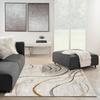 image:imageNourison Home Glam Ivory Multicolor 23 x 76 Area Rug  Easy Clean Non Shedding Bed Room Living Room Dining Room Kitchen 8 RunnerIvoryMulti